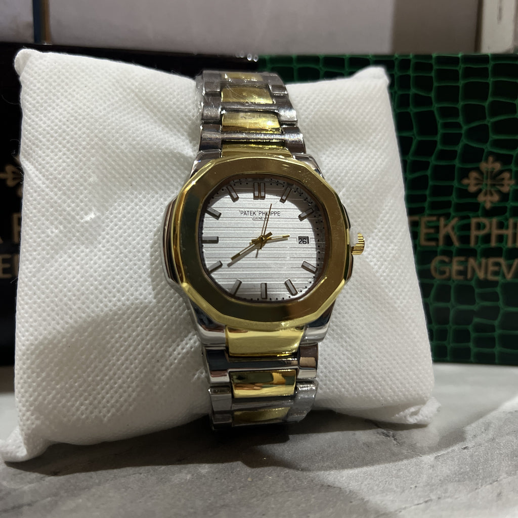 PATEK PHILIPPE TRUETONE WITH WHITE DIAL WITH DATE