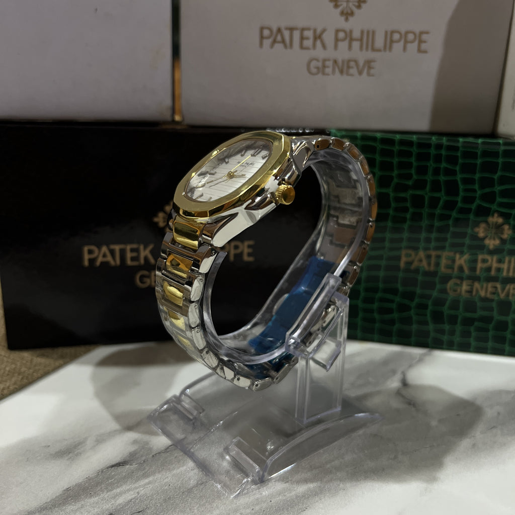 PATEK PHILIPPE TRUETONE WITH WHITE DIAL WITH DATE