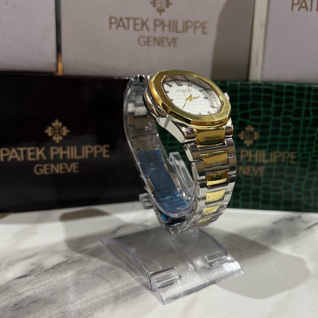 PATEK PHILIPPE TRUETONE WITH WHITE DIAL WITH DATE
