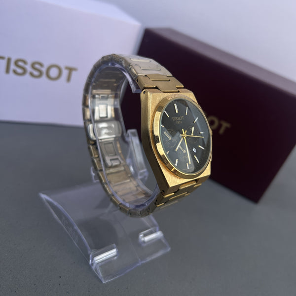 Tissot PRX Gold Stainless Steel With Black Dial