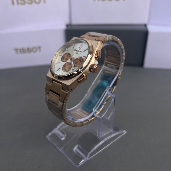 Tissot PRX Copper Stainless Steel With Silver Dial