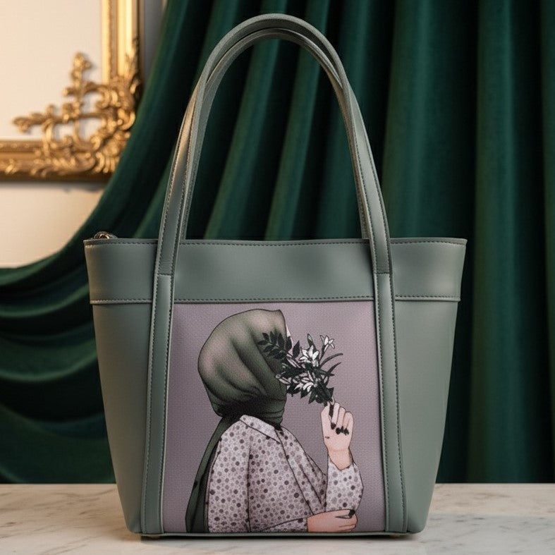 Artist-Designed Hijabi Portrait Bag